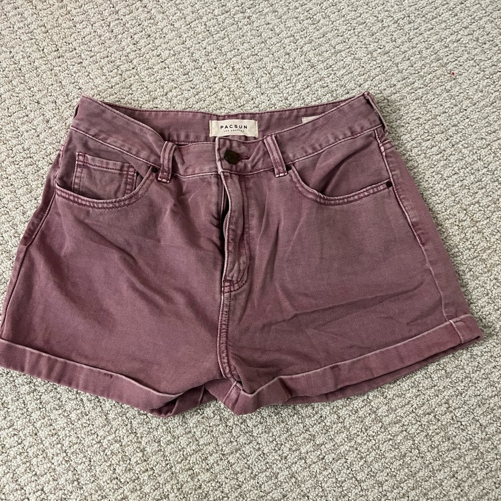PacSun Women's Dusty Pink Jean Shorts